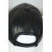 New 100% Genuine Real Lambskin Black Leather Baseball Cap Hat Sports Visor NWT  eb-26474384